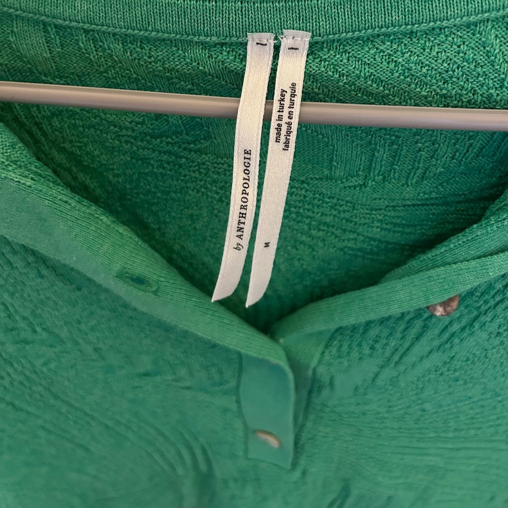 BY ANTHROPOLOGIE LONG-SLEEVE POLO SWEATER MINI DRESS - Picture 7 of 8